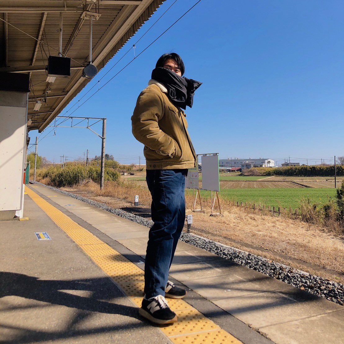 longing46's tweet photo. 蓮沼さんが資生堂のグローバルイノベーションセンターで使ってたマフラーを手に入れた‼︎
#蓮沼執太
#fibonaOpenLab
#TheNorthFace https://t.co/no82m6gTji