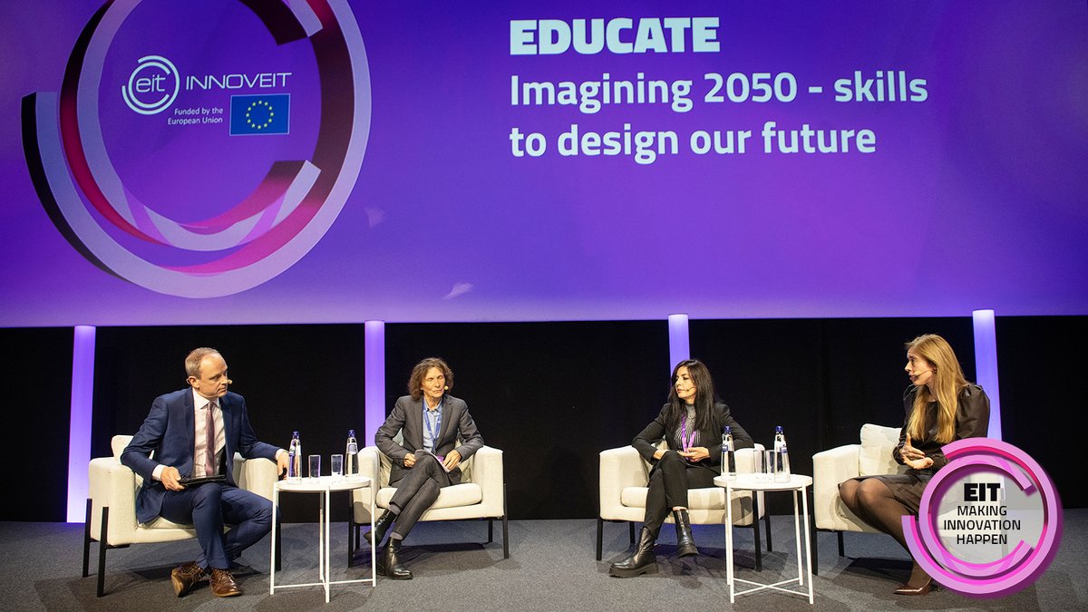 European Institute of Innovation & Technology (@eiteu) on Twitter photo What will 2050 look like? 🤔 Which #skills will you need to flourish in the #future? 🔧 Tune into our panel happening live now to hear experts Silvia Lenearts, <a href="/brandobenifei/">Brando Benifei</a>, <a href="/Riam_Kanso/">Riam Kanso</a> and Cybelle-Royce Buyck share their ideas.
Watch now: youtube.com/watch?v=xgjln0…
#INNOVEIT What will 2050 look like? 🤔 Which #skills will you need to flourish in the #future? 🔧 Tune into our panel happening live now to hear experts Silvia Lenearts, <a href="/brandobenifei/">Brando Benifei</a>, <a href="/Riam_Kanso/">Riam Kanso</a> and Cybelle-Royce Buyck share their ideas.
Watch now: youtube.com/watch?v=xgjln0…
#INNOVEIT