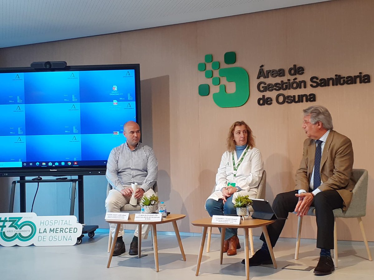 Taller de cronicidad en el Hospital de Osuna <a href="/AreaOsuna/">Área de Gestión Sanitaria de Osuna</a> #Osuna