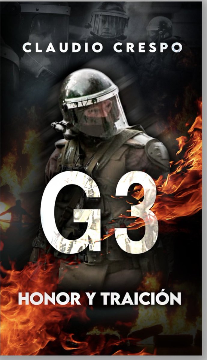 Tengo el agrado de anunciar que el viernes 22 de marzo se lanzará mi libro 
“G3, honor y traición”
Será comercializado en varias librerías del país. 
#18O