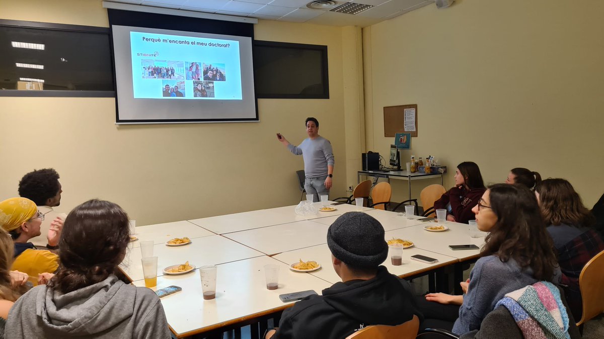 STiBNite (@stibnite_h2020) on Twitter photo ESR 5⃣ <a href="/CamposJ1995/">Sergi Campos Jara</a> leading a Journal Club about his research with students of Nanosience and Nanotechnology from the Universitat Autònoma de Barcelona <a href="/UABBarcelona/">Universitat Autònoma de Barcelona</a>! 📢 #outreach <a href="/MSCActions/">Marie Skłodowska-Curie Actions</a> <a href="/HorizonEU/">Horizon Europe 🇪🇺</a> ESR 5⃣ <a href="/CamposJ1995/">Sergi Campos Jara</a> leading a Journal Club about his research with students of Nanosience and Nanotechnology from the Universitat Autònoma de Barcelona <a href="/UABBarcelona/">Universitat Autònoma de Barcelona</a>! 📢 #outreach <a href="/MSCActions/">Marie Skłodowska-Curie Actions</a> <a href="/HorizonEU/">Horizon Europe 🇪🇺</a>