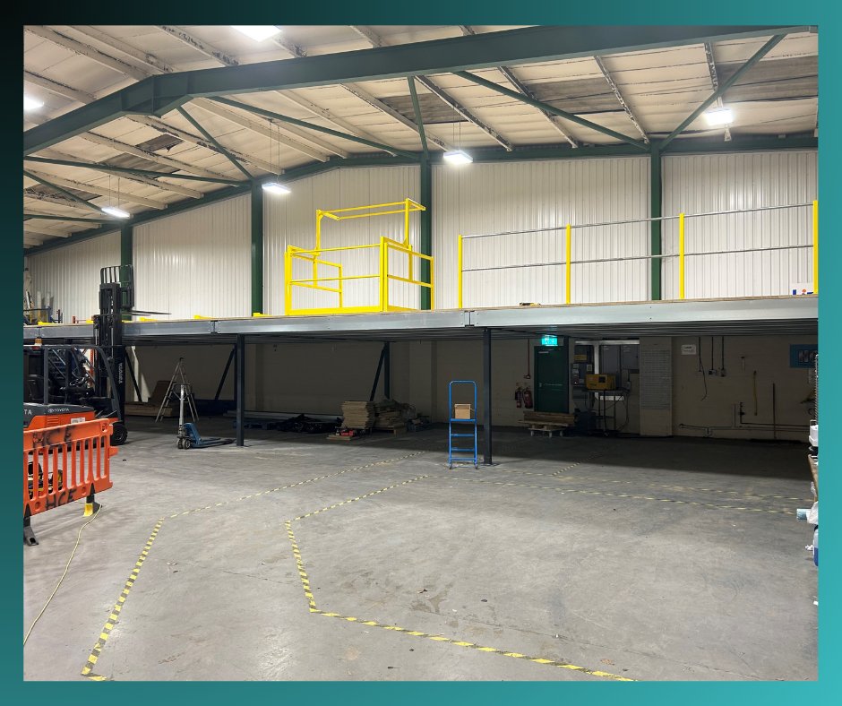 hcecatering's tweet photo. With a brand new mezzanine space we are ready for all our exciting projects that are lined up for 2024. Our new space now offers extra storage for parts and equipment which is crucial when preparing for an installation 🔧 https://t.co/XlcdtfPOzb
