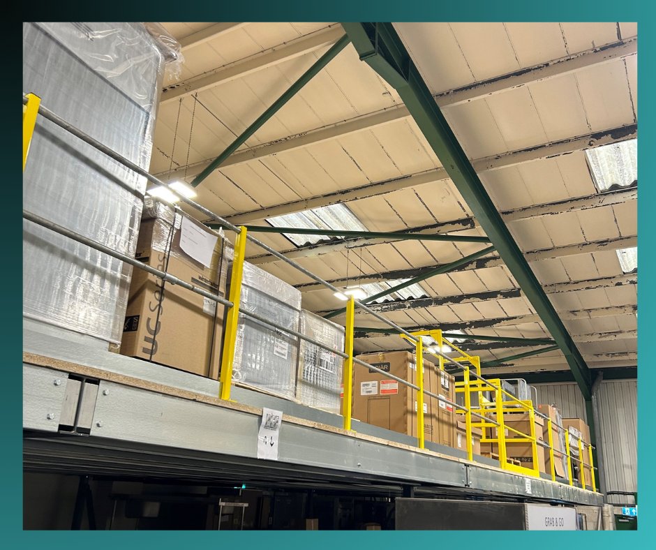 With a brand new mezzanine space we are ready for all our exciting projects that are lined up for 2024. Our new space now offers extra storage for parts and equipment which is crucial when preparing for an installation 🔧