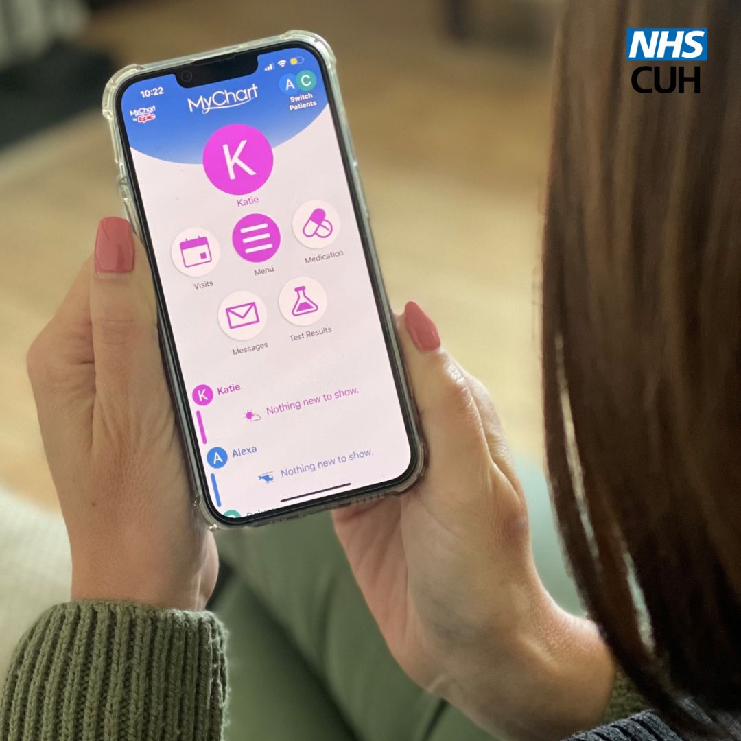 Sign up to our MyChart patient portal to securely access parts of your hospital record (appointment details, test results, letters and more) directly from your phone, computer or tablet device: orlo.uk/RBxA0

<a href="/my_eHospital/">eHospital</a>