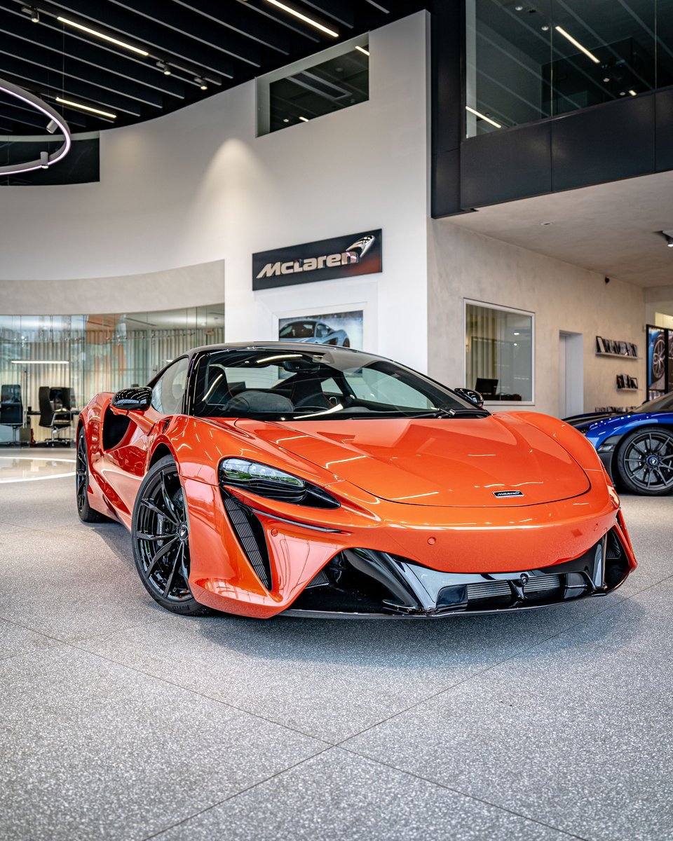 McLarenHatfield's tweet photo. The McLaren Artura @McLarenHatfield

Vehicle combines modern hybrid technology without compromising Traditional McLaren performance.

#McLaren #McLarenAuto #McLarenArtura #CarsOfInstagram #McLarenHatfield https://t.co/7rkvfjvhgD