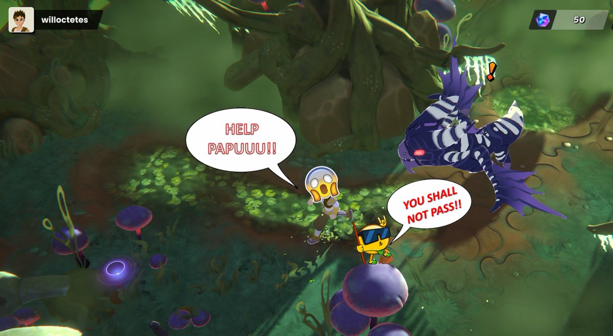 willoctetes's tweet photo. @GamingBigBrain we only need Papu to protect us! https://t.co/MdbYKGjsRG