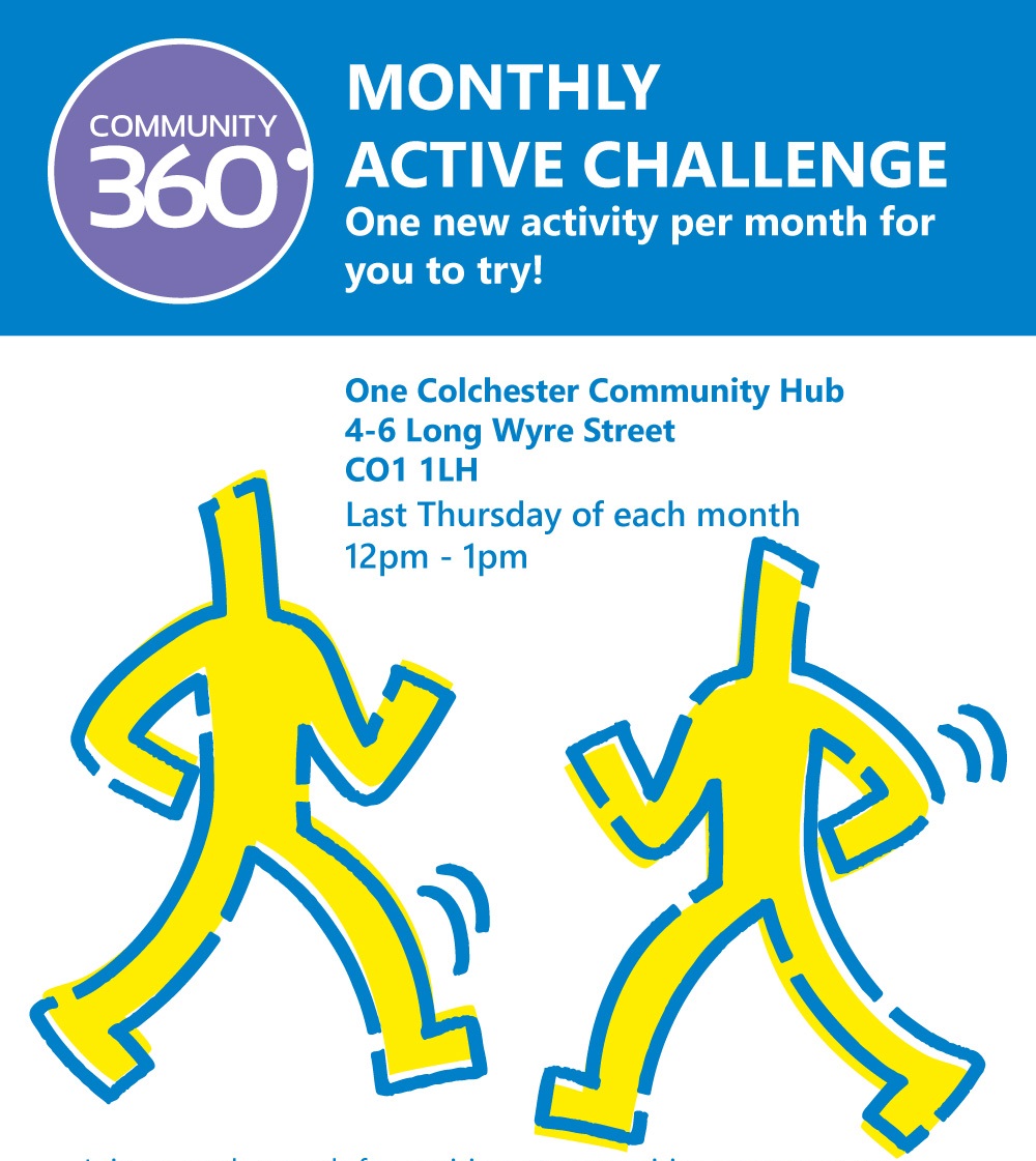 Come and try Zumba! February's Active Challenge is ZUMBA! We have a free Zumba session in the Hub, 12-1pm on Thursday 29th February as part of the Active Challenges project. So bring your dancing shoes and come and give it a try!