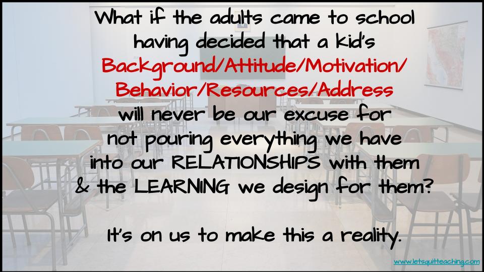 letsquitteachin's tweet image. Working with other educators from all over, we have very similar stories.

We all went to college &amp;amp; were given content.
But many of us never had a course on how learning works &amp;amp; how to make it happen in the classroom.

It requires designing learning, instead of teaching content.