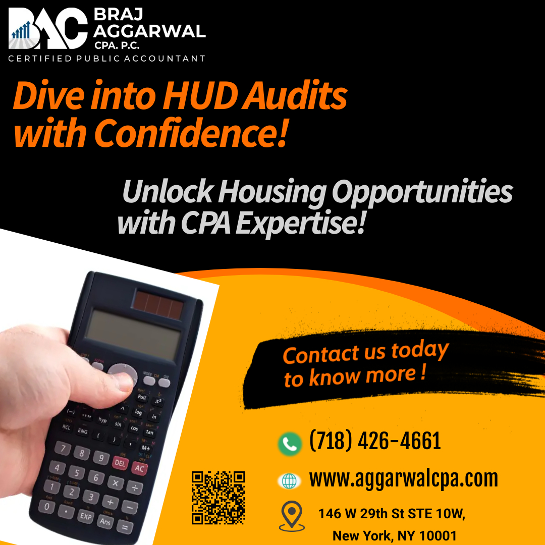 📈 Numbers speak louder than words! Trust Braj Aggarwal, CPA, P.C to handle your #HUDAudits with precision and expertise. Let's maximize your returns and ensure compliance. Your success story begins here! #CPAProfessionals #AuditExcellence #Brajaggarwalcpapc #Brajaggarwal