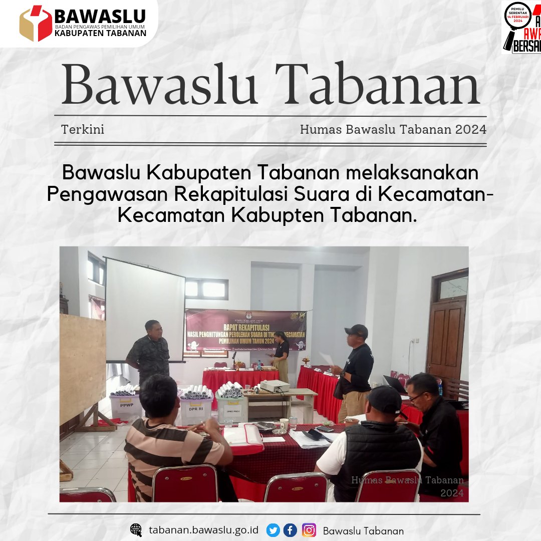 BawasluTabanan's tweet photo. https://t.co/Seoitlr34c