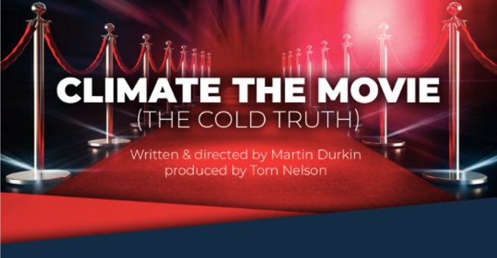 The Great Global Warming Swindle sequel is called “Climate: The Movie (The Cold Truth)”; it will be going online for free on many sites on March 21. If you would like to host a group showing of the movie (maybe in some local venue or maybe in your home), before it goes online,…