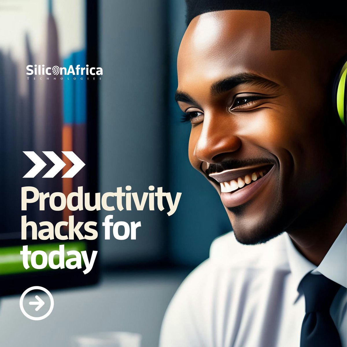 SiliconAfriTech's tweet image. It’s ok if you have been struggling to get work done, you can start now and do well with these tips🥳

We hope you have the best day😊

#silicontech #tech #technews