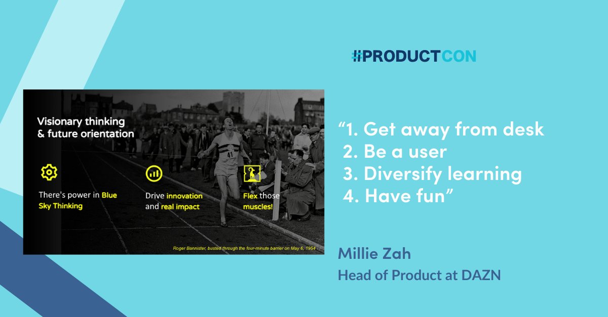 Founders think about what the future looks like and work backward. But as PMs, we don’t always get to flex blue-sky thinking. So this is how you can do it👇

#ProductCon #prodmgmt