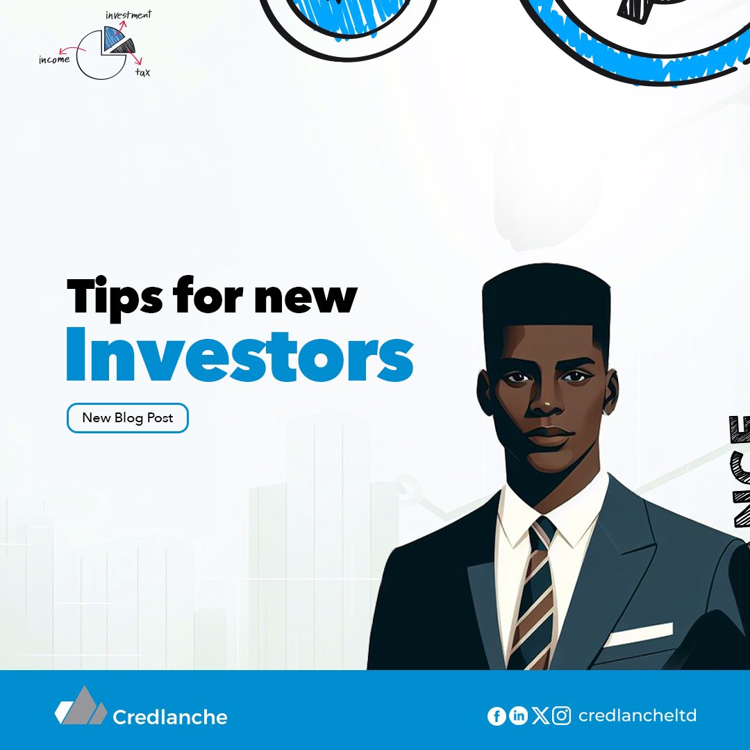 We have a new blog post. Read to learn about tips for new investors. credlanche.com/tips-for-new-i…