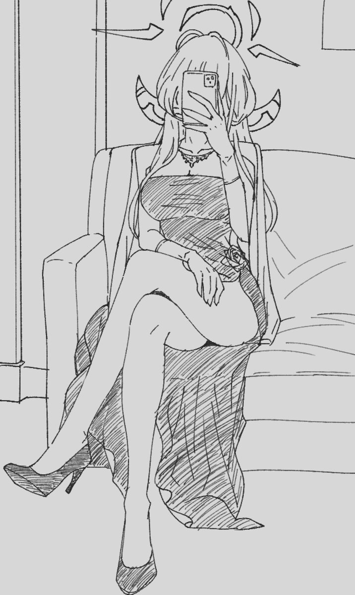 コスプレと棲み分けしたほうがいいのかな?って思ったのでテスト!
#ブルアカ自撮り部イラスト 