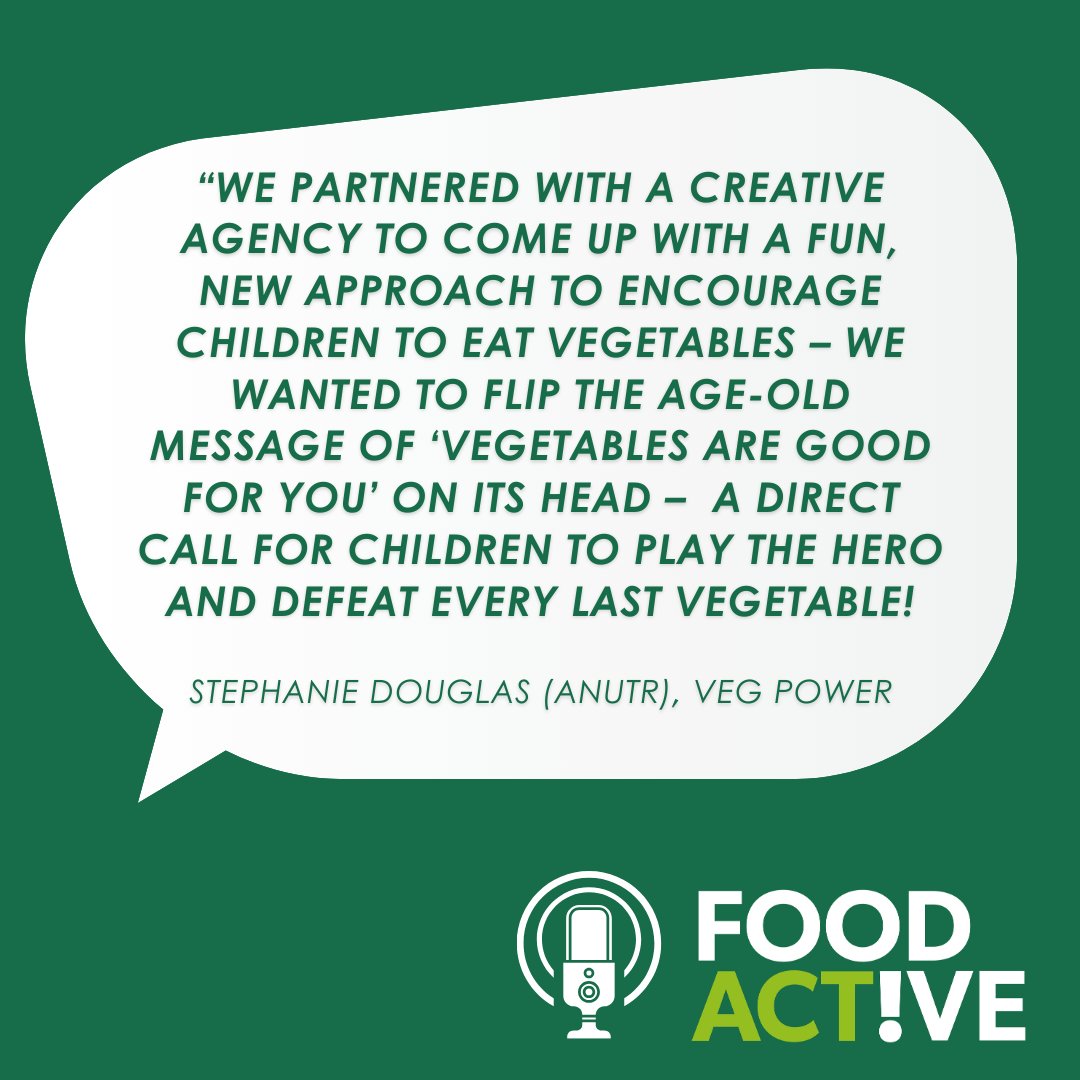 🎙️New podcast!🎙️

With 'Eat Them to Defeat Them' returning this week, we spoke with Rebecca and Stephanie from <a href="/VegPowerUK/">Veg Power</a> to hear about the campaign’s achievements over the last 5 years, exciting new projects and plans for the future.

Listen here 👉 open.spotify.com/episode/3RzJgv…