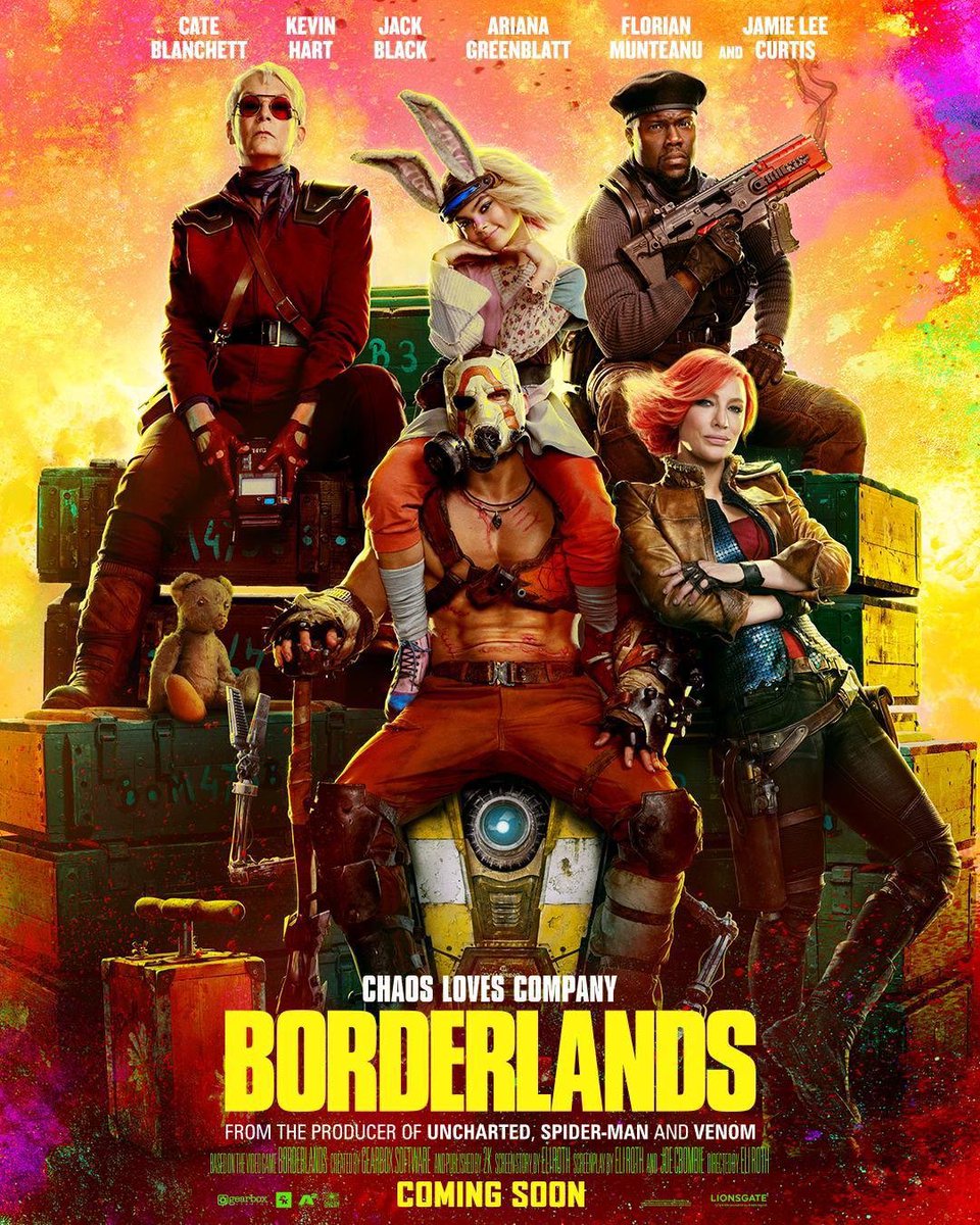 frikipolis's tweet photo. Primer póster! Se viene locuron! #borderlans https://t.co/ewv51mS2bv
