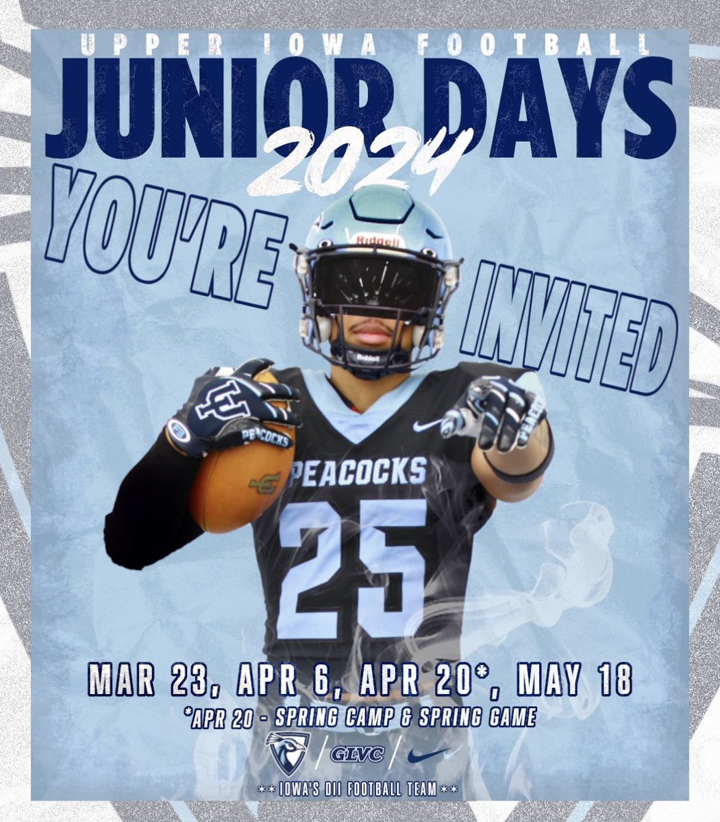 Thanks @Upper_Iowa_FB for the Junior day invite!