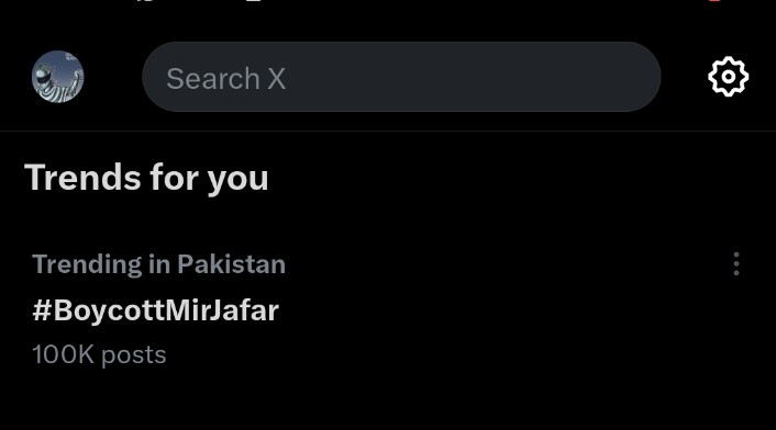 ایک لاکھ ٹویٹس کیساتھ #BoycottMirJafar پہلے نمبر پر لیگی والنٹئیرز لے دے گئے جے