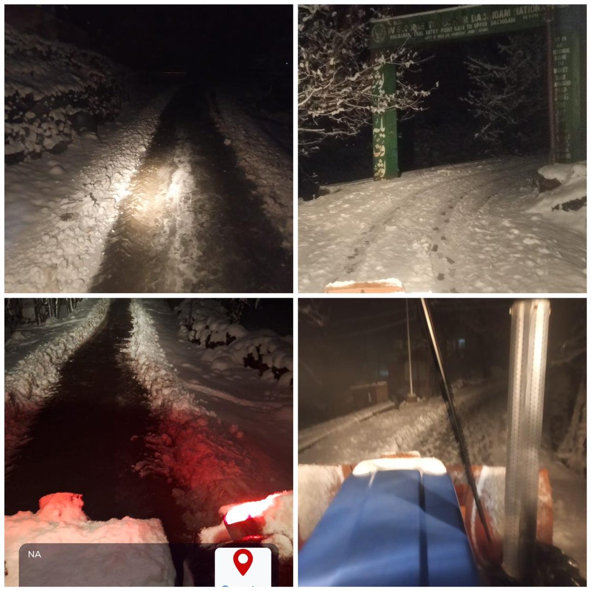 The Night champions of #snowclearance continue undettered, committed to reach last mile. Word of appreciation for all. @basharatias_dr @ddnewsSrinagar @DicPulwama @diprjk @PIBSrinagar