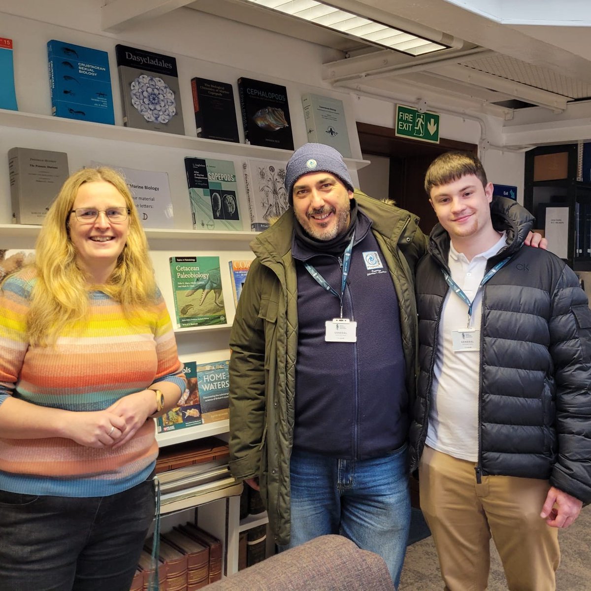 Nautilus Project visits the Marine Biological Association in Plymouth. The MBA organise youth summits, regularly attended by Nautilus members. The Association took the opportunity to donate books to the Nautilus Project’s Marine Science Library.