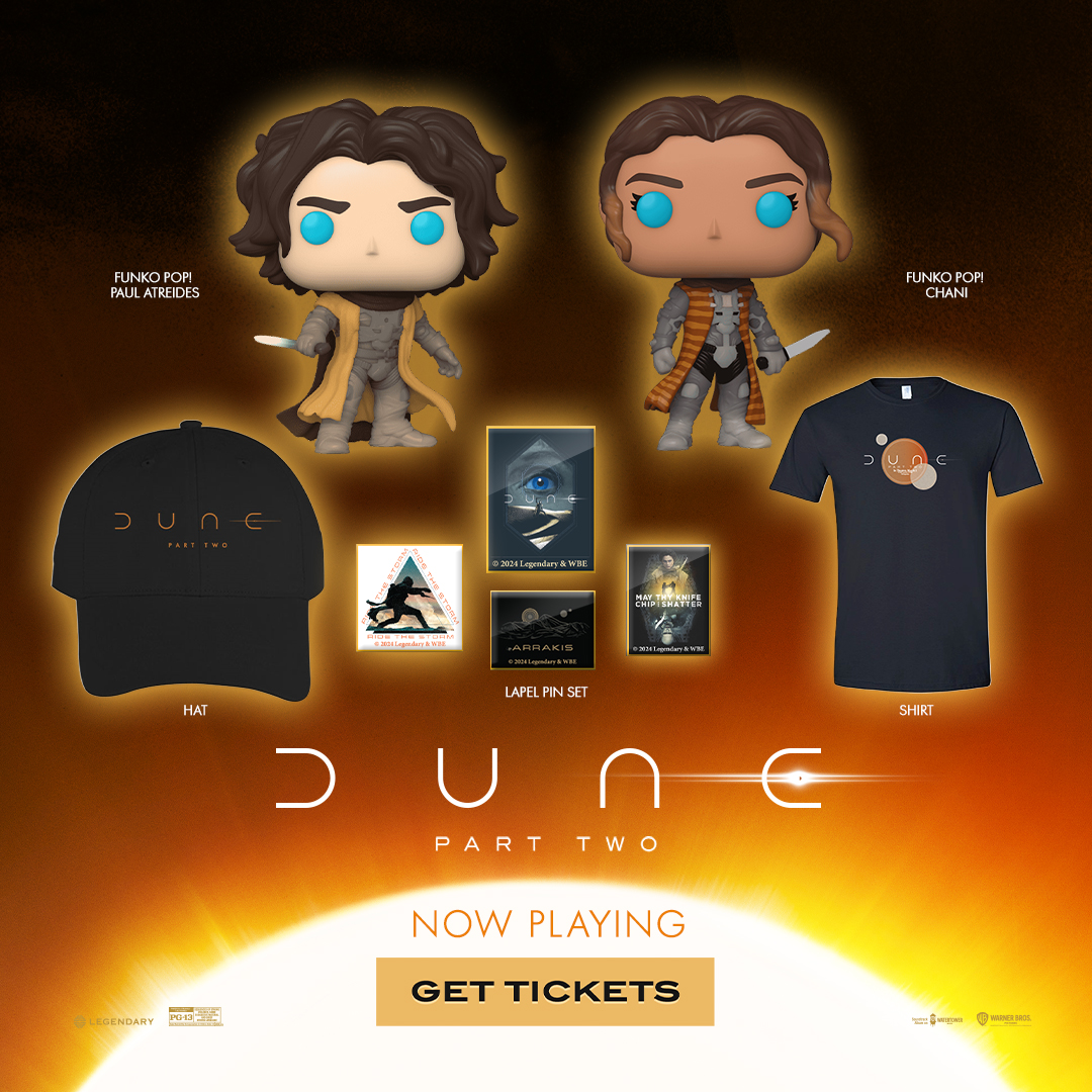 🚨 GIVEAWAY 🚨 FOLLOW US and RT this post for a chance to win this #DuneMovie prize pack! No Purchase Necessary. U.S/D.C. only, 18+. See Official Rules for all details. Enter by 3/13/2024 Rules: cur.lt/xjzmlachg #CinemarkPrizePackSweepstakes