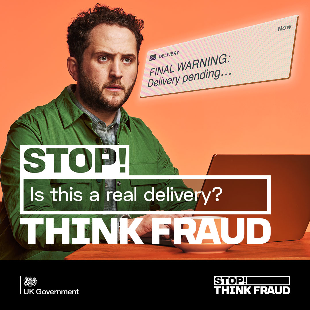 ⚠️Fraud is getting more sophisticated. If you’re unsure, always stop, think and check. Find out how to stay ahead of scams ⬇️⬇️⬇️ stopthinkfraud.campaign.gov.uk #ScamAware