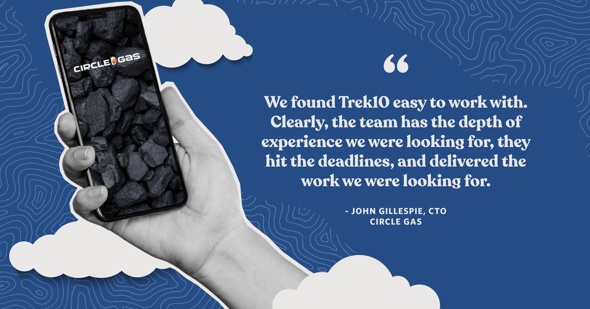 Trek10inc's tweet image. Kind words from Circle Gas CTO John Gillespie.
Check out the link to read the full case study on our site.
trek10.io/3SGHa1n
#AWSIoTCore #AWSLambda #AmazonDynamoDB #AmazonAPIGateway #AmazonCloudWatch #AmazonKinesis #nevertrekalone