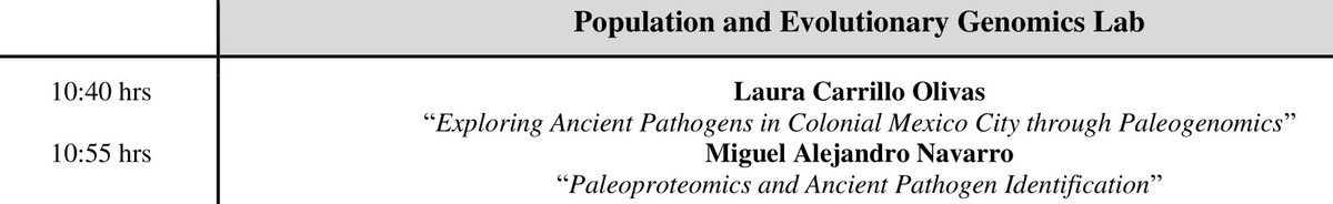LIIGH_UNAM's tweet photo. Después de más videos del #LIIGH3MPC tendremos 2 presentaciones del laboratorio de @paleogenomics @LIIGH_UNAM acerca de diferentes estrategias para estudiar patógenos antiguos

Síguelo en vivo en https://t.co/0zM5SPmS1c

@UNAM_MX @UNAM_Juriquilla https://t.co/LmKjX5kqy7