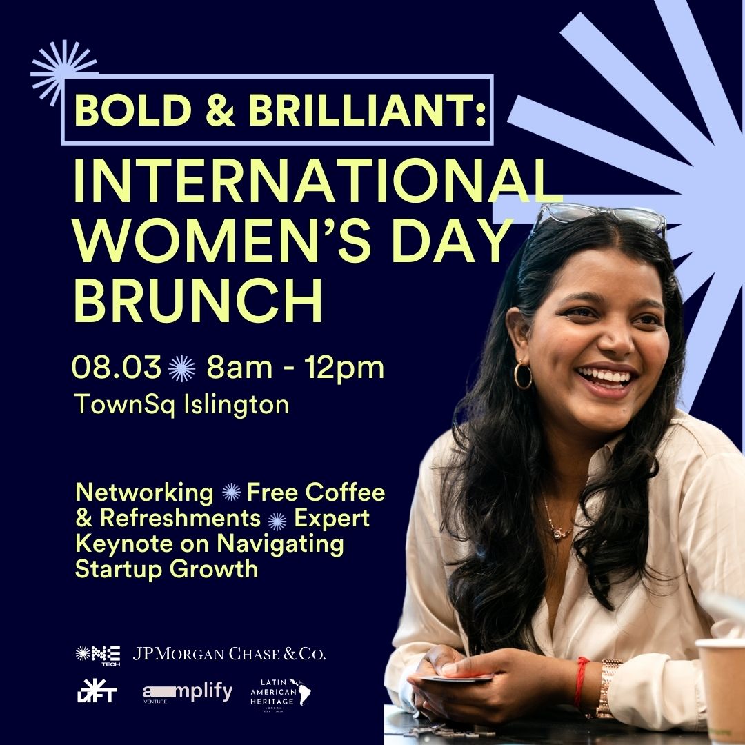 🔇 London based Entrepreneurs, join us for brunch on International Women's Day!
🙌 Held at TownSq Islington 8am-12pm on Friday, March 8th

✨ We have a packed agenda - including an expert keynote, free coffee &amp; refreshments, and networking.

Sign up: lnkd.in/gHqwz4tT