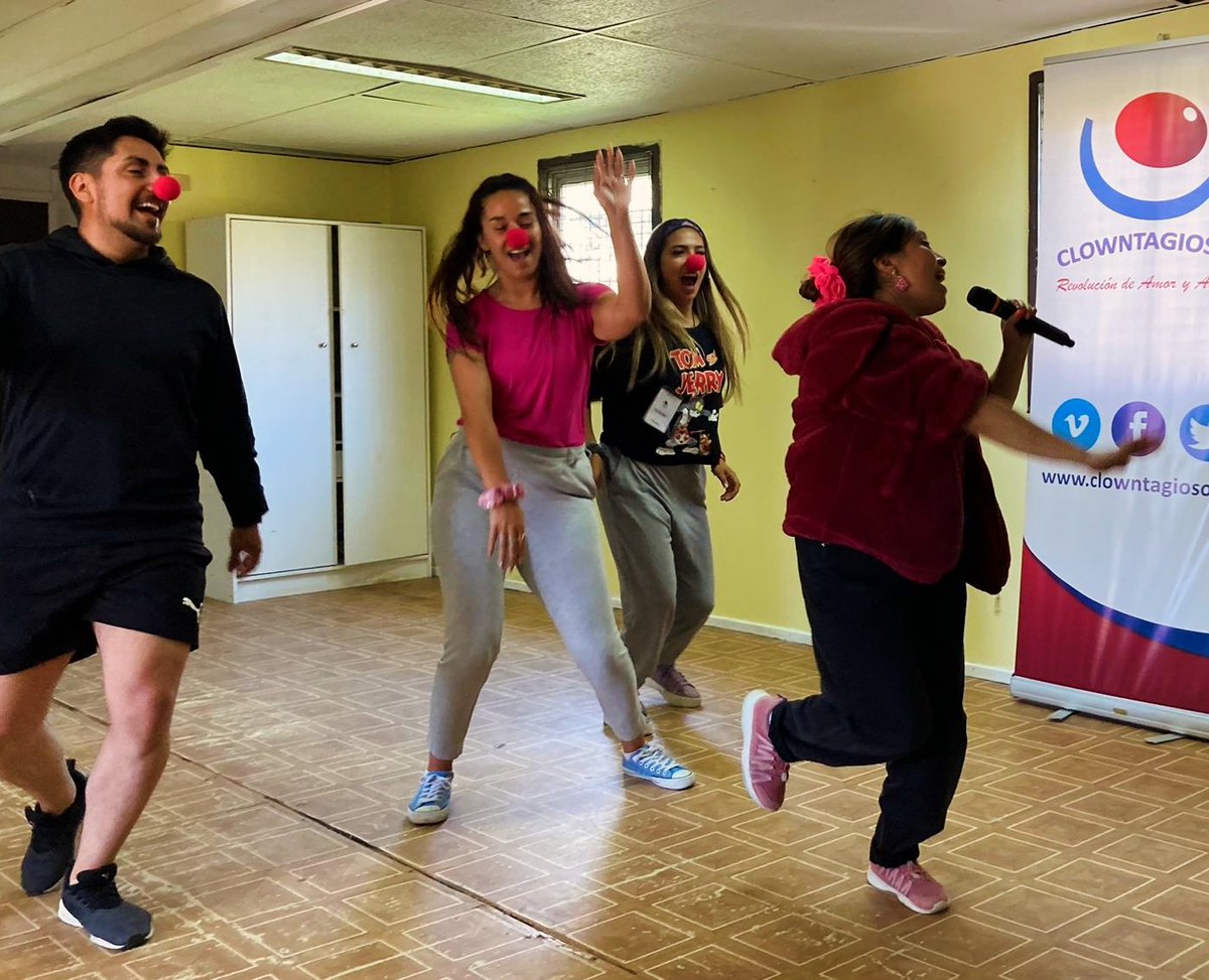 Se viene la práctica de nuestros internos #Clowntagiosos #HPM #Chile #JugaryreirNosHacebien somos la #RevolucionDeAmorYAlegria