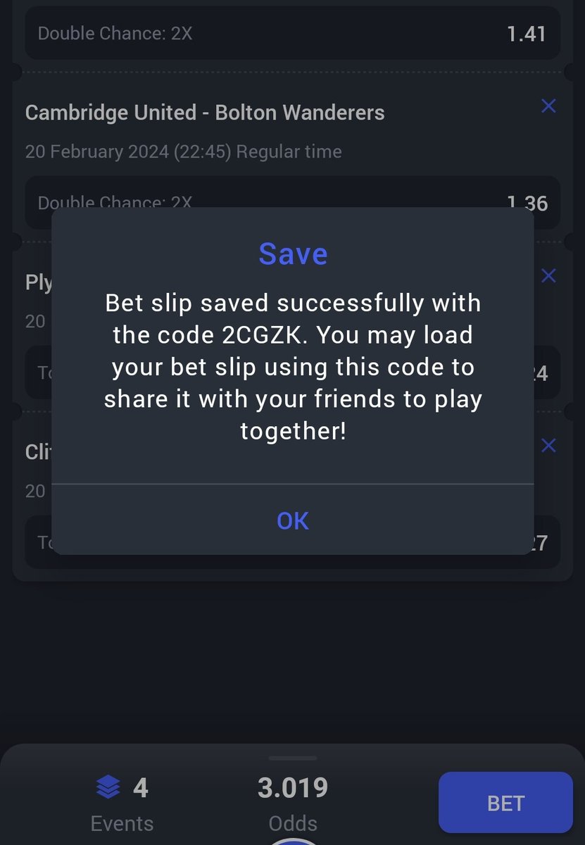 Amosie7's tweet image. PARIPESA - 4 Odds 
★ 4 games 🤲 
★ 4+ odds 💰
Code 👉 2CGZK
♻️ REGISTER &amp;amp; DEPOSIT
👉 paripesa.bet/heripredicts

Use Promo Code HERIPREDICTS

#EABL #EPRA Kiptum Murkomen #MoreThanGolfWithAbsa #HeriPredicts #Paripesa