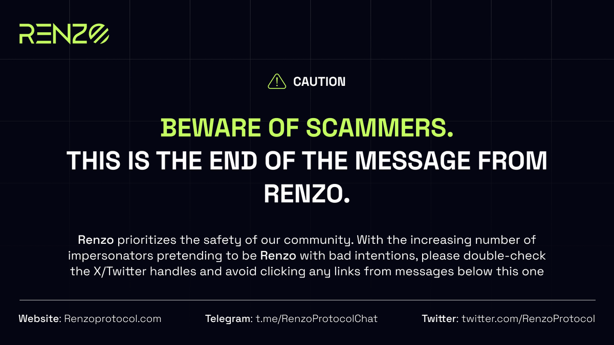 Renzo (@renzoprotocol) on Twitter photo 
