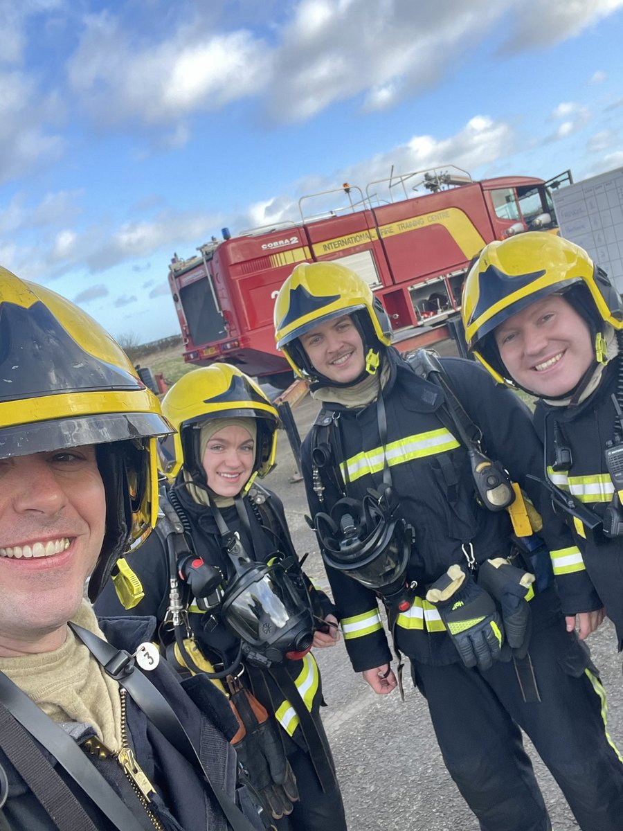 Back at the IFTC yesterday morning for some training #Greenwatch 🔥