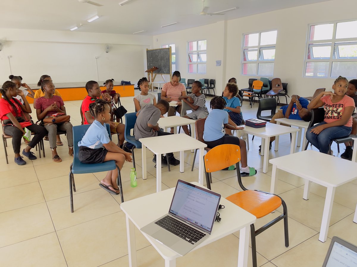 CreateCaribbean's tweet photo. #CreateCaribbeanResearchInstitute (CCRI) is proud to announce the launch of Code & Culture, an in-person #weekendtechnology program for students in grades 3 to 5 in #Dominica. 🇩🇲
The Adopt a School Program began on Saturday, February 17, 2024. https://t.co/2SgIPP8Bkw