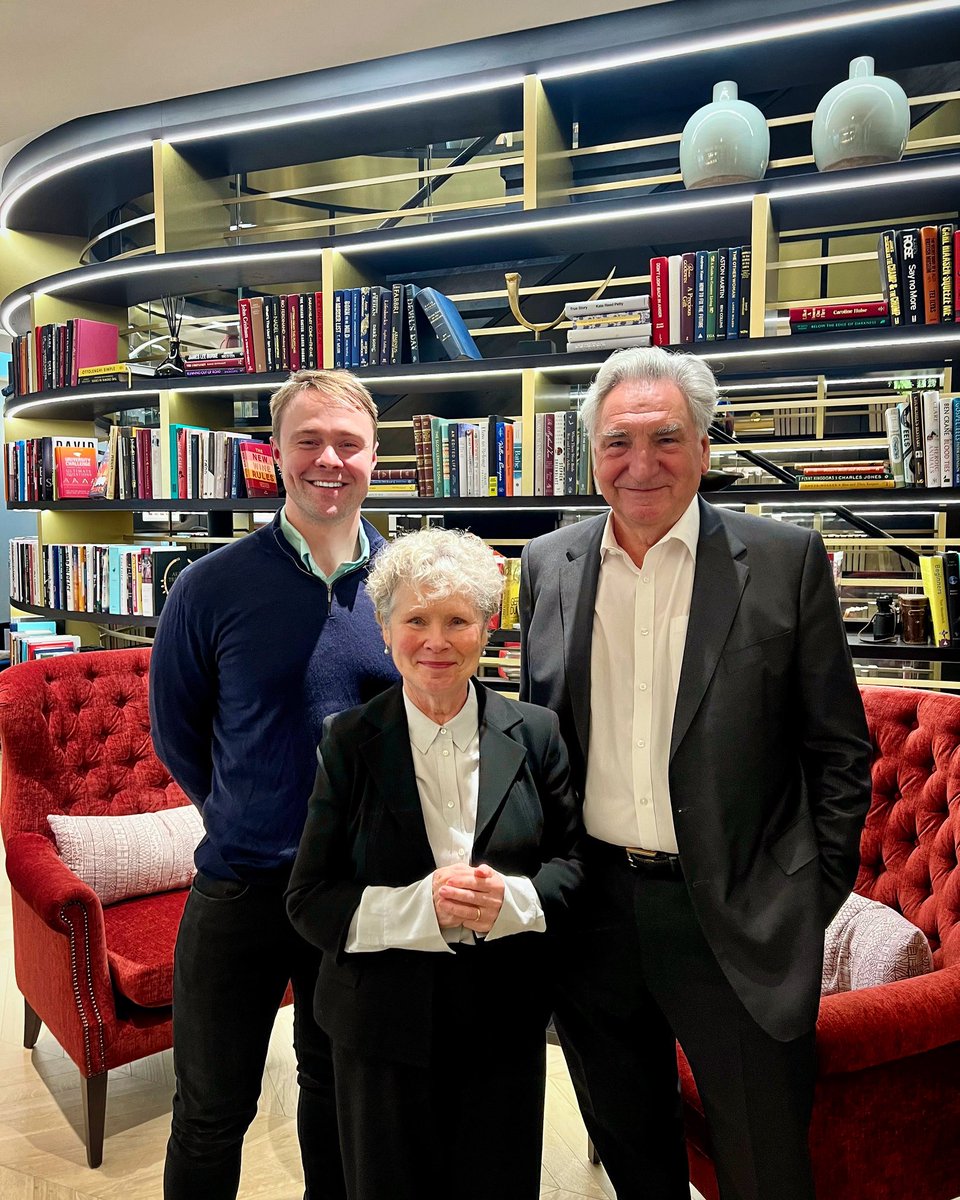 2 days, 2 special events! 🌟 It was a privilege to organise 2 exclusive Q/A’s for our business partners. The events featured the exceptional Imelda Staunton CBE & Jim Carter OBE! Both acting royalty & an incredibly special couple who charmed and entertained immensely.