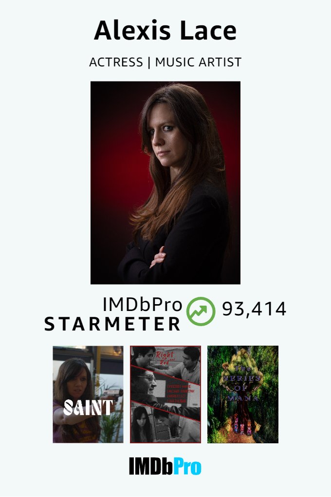 alexisfknlace's tweet image. This is my highest #IMDb ranking so far! 🤘🤘🤘 #actor #imdbpro