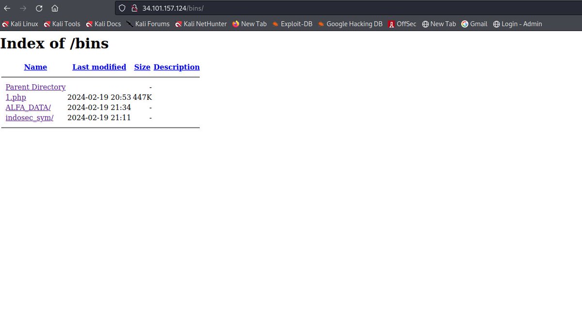banthisguy9349's tweet photo. [ ./AlfaTeam © 2012-2024 ]
Donate Us ! solevisible[at]https://t.co/CjCINAhd7M

#APT33 ALFA TEAM have their root #Opendir 🤣🤣🤣🤣

https://t.co/f2OIRG7nBB

http://34.101.157.124/bins/ https://t.co/sBk23B04rr
