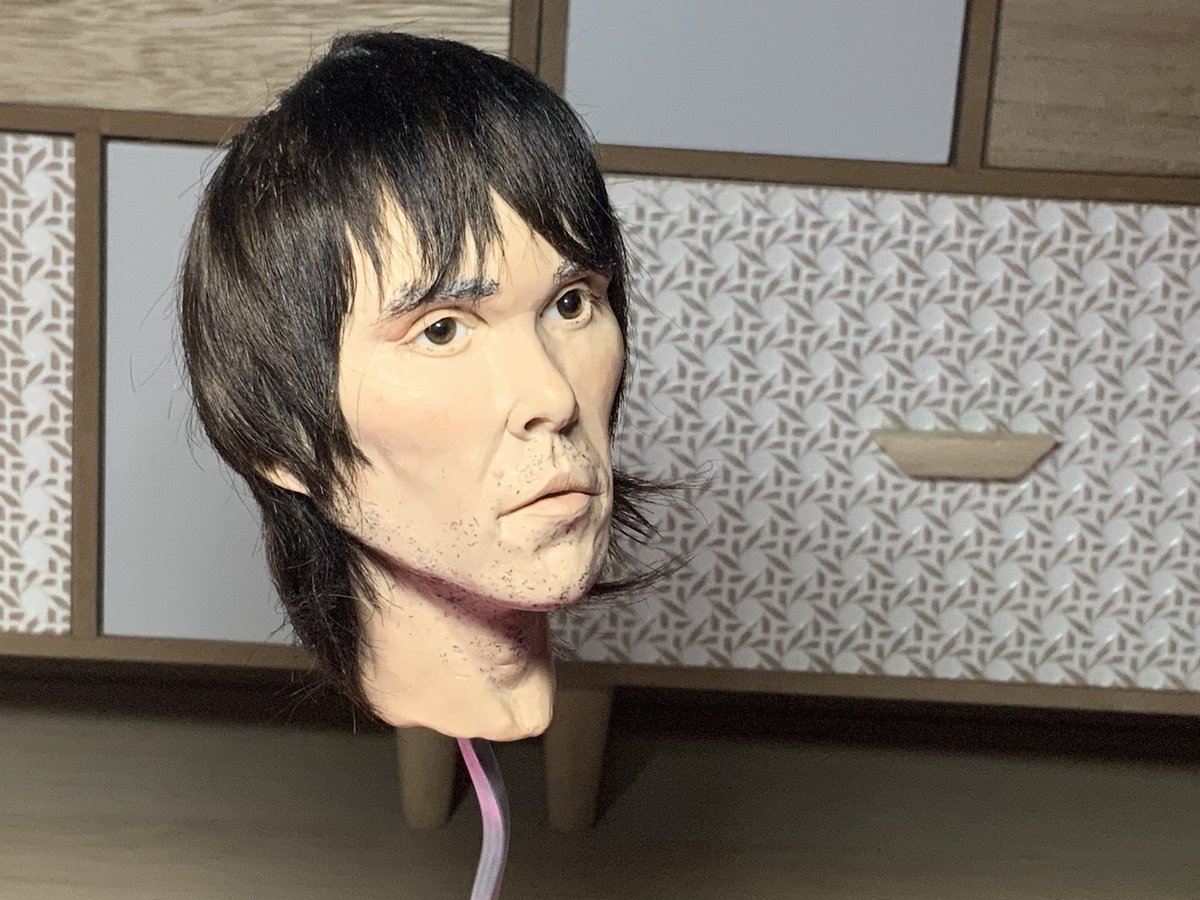 artyKathC's tweet photo. @ibex1251 @ianbrown Happy Birthday IB! here’s a timelapse video of the sculpture I’ve been making of you so far (it’s just a hobby). Hope you like it 🙏🏻 🎂 https://t.co/w1h48ZUQX8