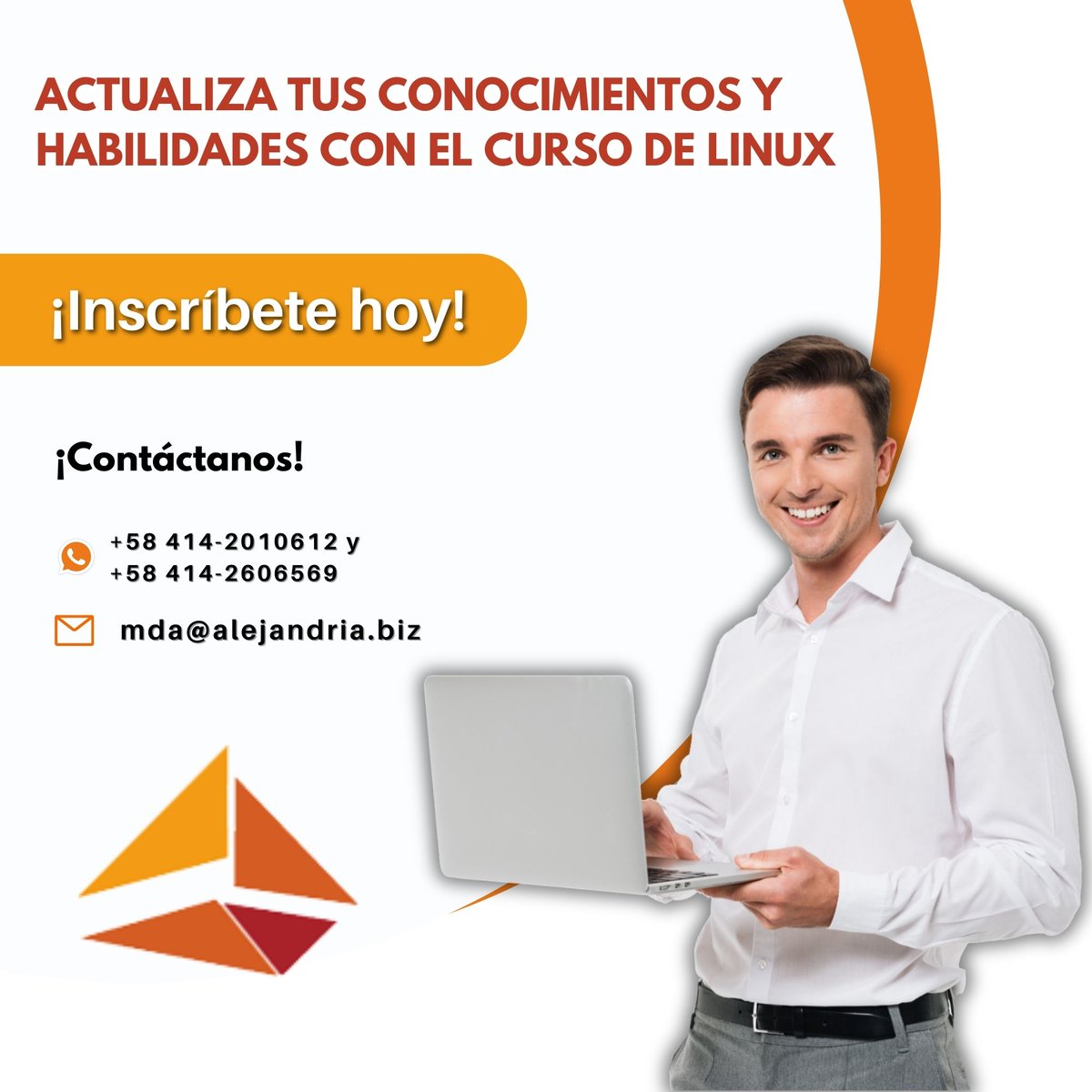 institutoMDA's tweet image. ¿Quieres ser parte de la comunidad global de usuarios de Linux?

Inicio: 28 de febrero📅

Comunícate con nosotros para mayor información.

🔸Correo: mda@alejandria.biz 📧
🔸WhatsApp: +58 414-2010612 y +58 414-2606569 📲

#Linux #CursoLinux #AprendeLinux #OpenSource #SoftwareLibre