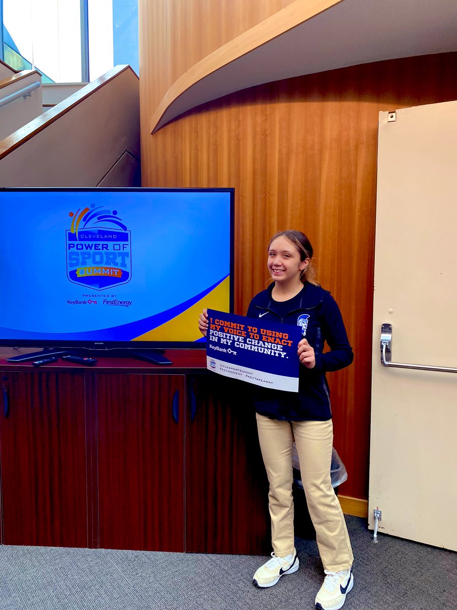 basketbella0827's tweet photo. Learned &amp; Connected @ @clesportsummit this AM

TY 2 @camijustice , Barb Anthony, Play Gap, @cleprosoccer, Korinth Patterson, @MACSports &amp; Lisa Thuer-Winkelfoos, @WomensSportsFdn 4 the talk &amp; motivation today https://t.co/HYHO6dVuLX
