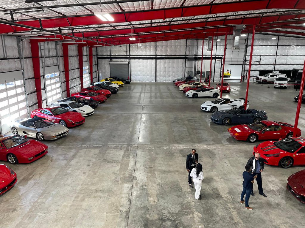 🎉 Honoring #EnzoFerrari's birthday, a beacon of #Italianexcellence, alongside a meeting between the Consul General Lorenzini and the President of the Ferrari Club of America- Houston Chapter  Dominick Vermet 🇮🇹🏎️ A celebration of passion, innovation and the legacy of #Ferrari