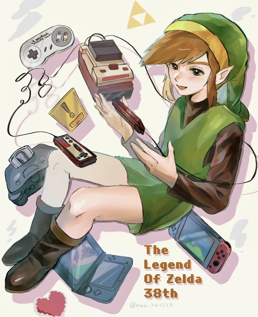 \\ #Zelda38th おめでとう〜❕// #ゼルダの伝説38周年 #Zelda #ゼルダの伝説