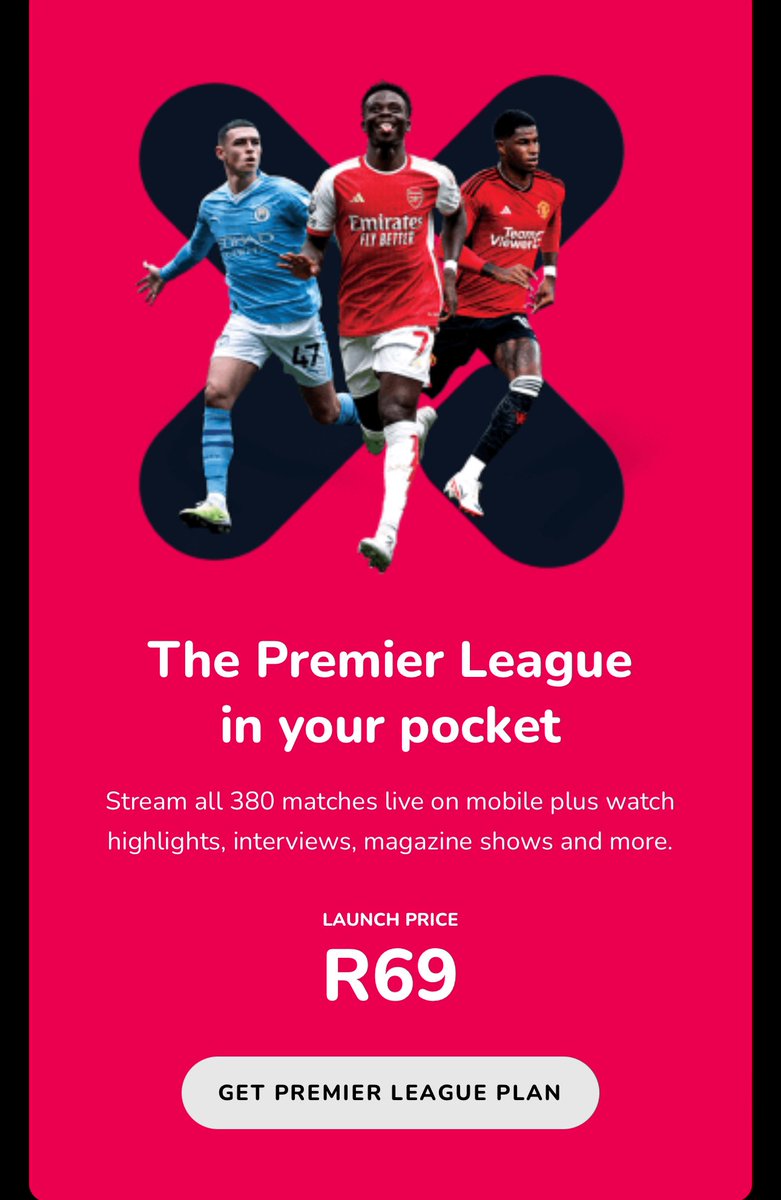 Football fans , what do you think , isn’t this better , R70 to watch premier league , UEFA and PSL , I was watching Afcon2023 with ShowMax and I must say I’m impressed , they even alert you on a game coming on , what do you think , are you ready to join ?⚽️🏟️