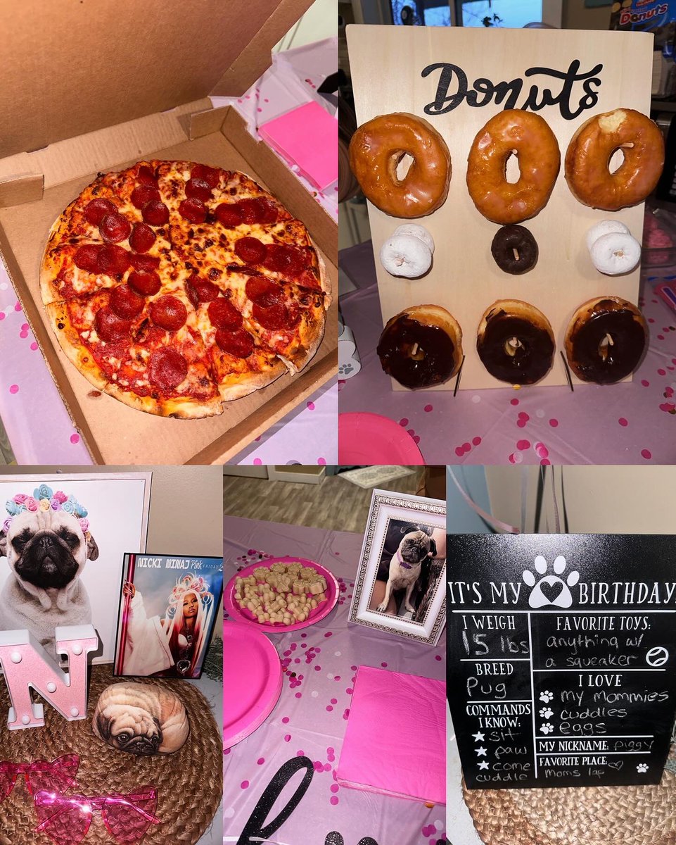 kgraves27's tweet photo. @NICKIMINAJ please wish your biggest little fan a happy birthday today.. my two favorite queens, Nicki and Nova!! 👑🩷💋🎉🐾 https://t.co/7R869MuFet
