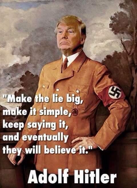 HowardPearlman9's tweet image. #Trump wants to be another #AdolphHitler and exterminate and one who speaks against him !