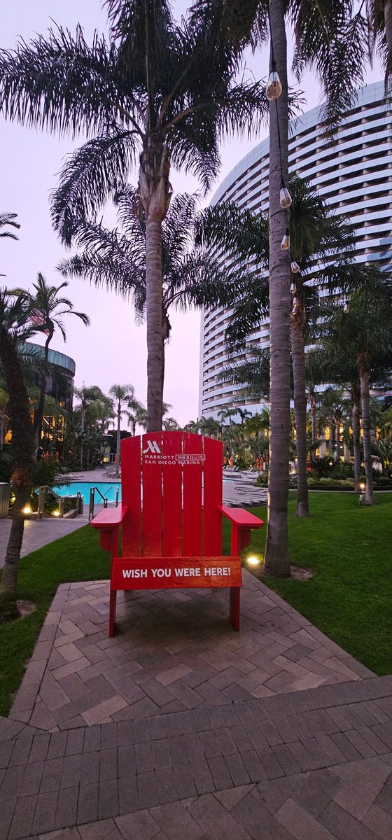 Don't just do all work and no play at #AUTM2024. Get out and enjoy the pool and the marina if you don't really have time for San Diego!