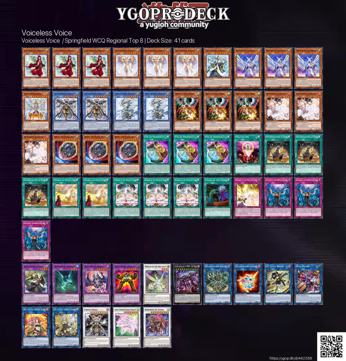 deck Voice 粛声 デッキ 遊戯王 Voiceless