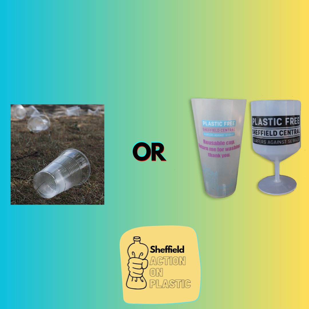 #sheffieldevents

Plastic Pollution or Reusable Revolution?

For every 1 million reusable event cups, 1000 tonnes of C02e emissions and 300 tonnes waste could be avoided. Hire our reusable cups for your event! sheffieldactiononplastic.co.uk/sheffield-reus…

#ReusableRevolution #PlasticFreeCommunities