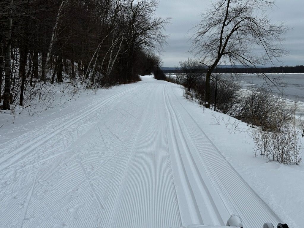 Toboggan Bob's west side grooming complete! P27 to the River House, and the Airport-Marina loop.